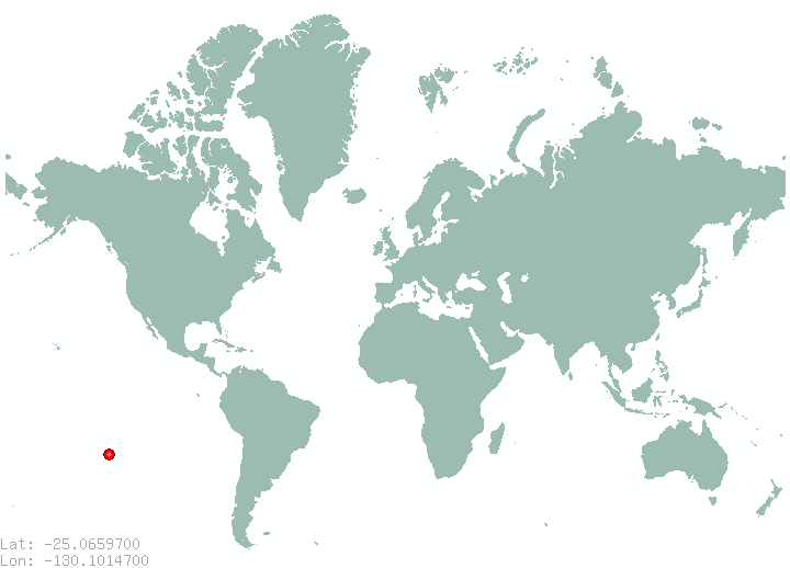 Adamstown in world map